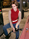 Jerri Blank pumping gas