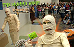 mummy winning the costume contest