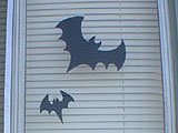 Flying foam bats
