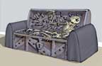 Torture Coffin Sofa Cover