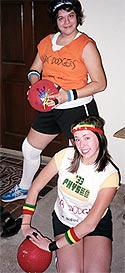 Dodgeball costume girls