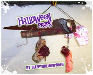 Halloween props by Sleepy Hallow Props