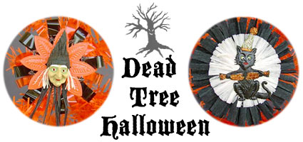 Dead Tree Vintage Halloween Decorations