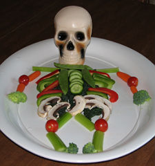 Healthy Halloween vegetable recipe idea