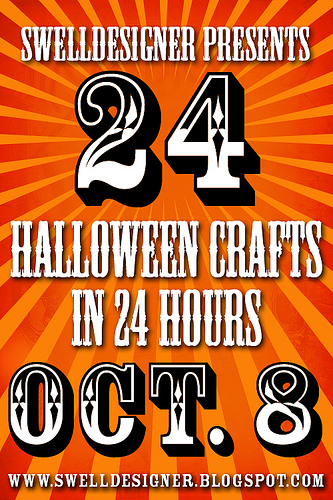 24 halloween crafts in 24 hours