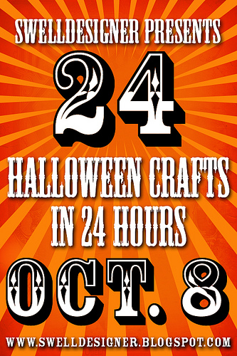 24 halloween crafts in 24 hours